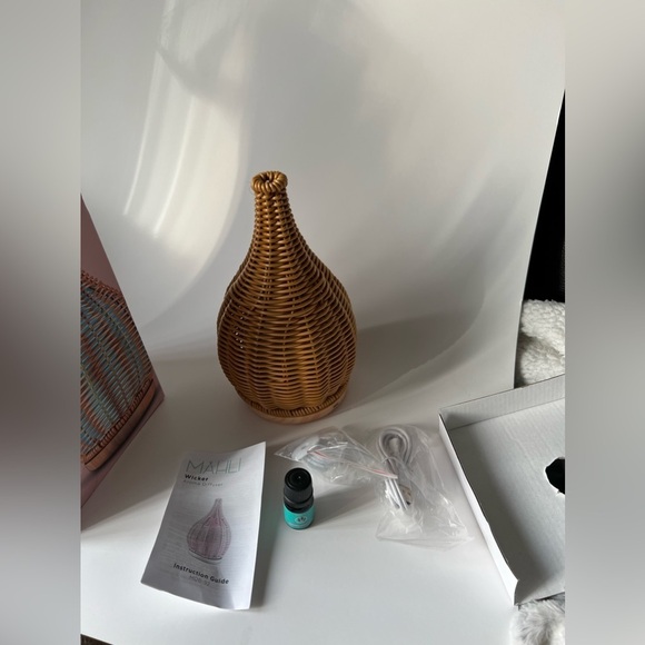 Mahli Wicker Essential Oil Diffuser Rattan Diffuser - Picture 2 of 16